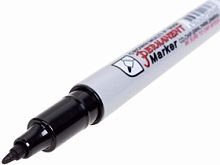 Маркер перманентный Crown P-505F Multi Marker Super Slim 1 мм, черный картинка 